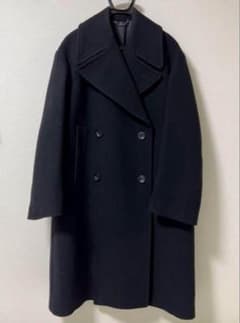 DRIES VAN NOTEN ブラック ダブルブレストコート - メルカリ