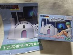 ドラゴンボール カプセルハウス 灯る貯金箱 フィギュア ポップ付きのサムネイル
