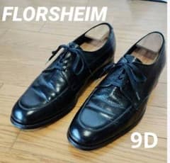 「9D」フローシャイムビンテージUチップシューズ(着用感8.5D)のサムネイル
