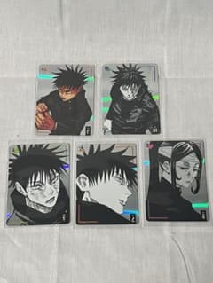 カード　呪術廻戦　ギラギラトランプ　伏黒恵　ジャンプショップ　ブロマイド カード 呪術廻戦 ギラギラトランプ 伏黒恵 ジャンプショップ