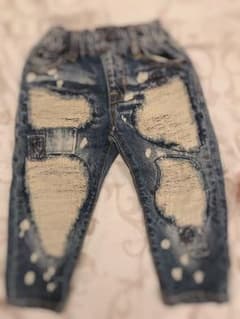 さや様専用  キッズ ダメージ デニムのサムネイル