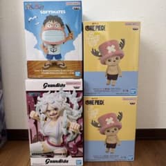 ワンピース/ルフィ/チョッパー/ボニー/プライズフィギュア/4点セット