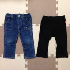そうたまま様専用 ダブルビー パンツ2本set 80㎝のサムネイル