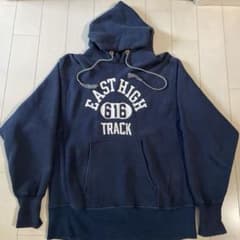 70s チャンピオン リバースウィーブ パーカー 単色タグ後期 ヴィンテージM紺