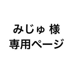 みじゅ 様 専用ページ