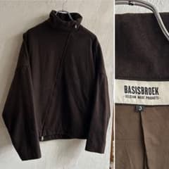 ☆ 美品 BASISBROEK HODY スタンドカラー ウール ブルゾン - メルカリ