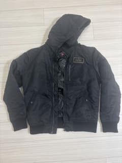 ALPHA INDUSTRIES ミリタリージャケット ブラックのサムネイル
