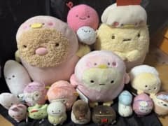 すみっコぐらしプライズや限定品、てのりぬいぐるみなど18点セットのサムネイル