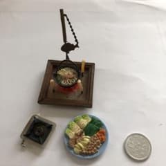 食玩　ミニチュア　鍋料理　海洋堂のサムネイル