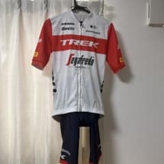 Santini TREK Segafredo サイクルジャージ 上下セットのサムネイル