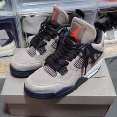 Air Jordan 4 トープヘイズ グレー/ブラック/レッドのサムネイル