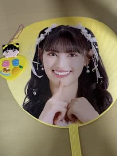 超ときめき♡宣伝部 菅田愛貴 うちわ＆ハート キーホルダーのサムネイル