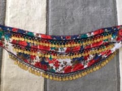 ☆値下げしました！ ベリーダンス ヒップスカーフ 花柄のサムネイル