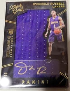 NBA D'Angelo Russell 直筆サインカード　ユニフォームパッチ m29120580640_1.jpg?1706931578
