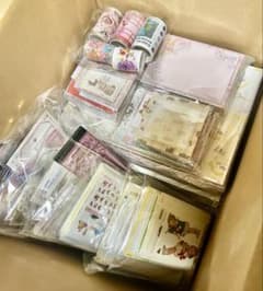 メモ帳・デザインペーパー ステッカー シール コラージュ素材 断捨離のサムネイル