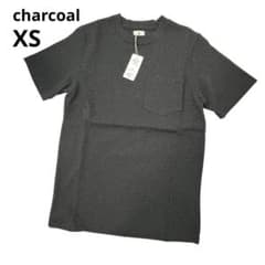 Charcoal TOKYO ポケット付き 半袖Tシャツ 日本製 XS