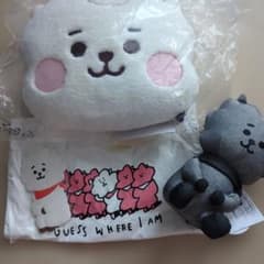 BT21 RJ ぬいぐるみ マスコット 4種セットのサムネイル