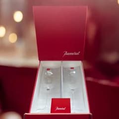 Baccarat クリスタルワイングラス 2個セットのサムネイル