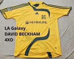MLS Adidas ロサンゼルスギャラクシー ベッカム ユニフォーム サッカーのサムネイル