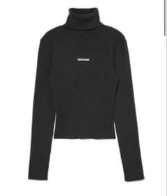 最安値】andmary Mary turtle knit tops gray - メルカリ