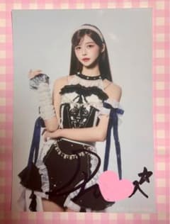 最終未来少女Luuna 直筆サイン入りブロマイド 写真のサムネイル