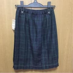 トラシダさま専用新品タグ付き●無印チェックプリーツスカートのサムネイル