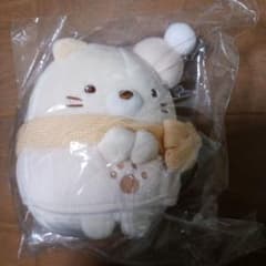 San-X 고양이 고양이 봉제인형 크림색 모아 봉제인형