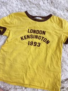 ZARA LONDON KENSINGTON 1993 Tシャツ 黄色のサムネイル