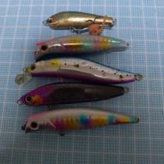 COO70F　 ワスプスラローム50s　 メガバス X-80 SW 等7本のサムネイル
