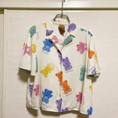 tnewties ベア柄 半袖シャツ ブラウスのサムネイル