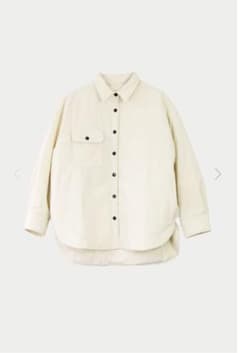 machatt マチャット パファーシャツ アイボリー 新品タグ付き - メルカリ