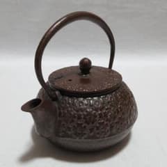 本場南部盛岡鉄器岩鋳桜さくらサクラミニ急須鉄瓶アンティーク昭和レトロヴィンテージ 本場南部盛岡鉄器岩鋳桜さくらサクラミニ急須鉄瓶アンティーク昭和