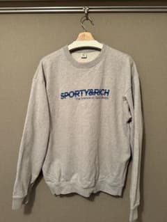 sporty & rich グレー トレーナー Lサイズのサムネイル