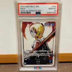 PSA10 ナミ リーダーパラレル OP03-040 psa10 - メルカリ