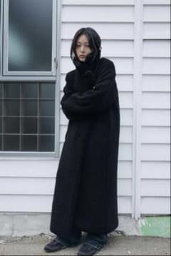 【未使用品・即購入可】ZARA / ボア生地ロングコートXSのサムネイル