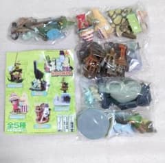 ムーミン・海洋堂 「K&M・ミニヴィネットシリーズ・全５種 コンプリートセット」 ムーミン・海洋堂 「K&M・ミニヴィネットシリーズ・全5種