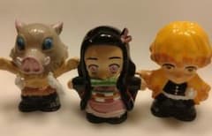 귀멸의 칼날 복어 인형 禰豆子 & 이노스케 & 선일의 3체 세트