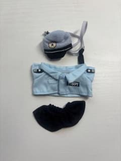 10cm ぬいぐるみ服 ぬい服 ポリス風セットのサムネイル