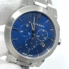 良品 電池交換済み】BURBERRY BU9363 クロノグラフ メンズ - メルカリ