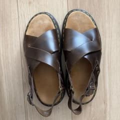 Dr. Martens レザーサンダル ブラウンのサムネイル
