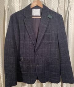 SACAI サカイ チェック ウール 2B テーラード ジャケット 美品 - メルカリ