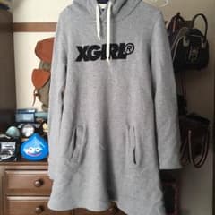 x-girl パーカーワンピースのサムネイル