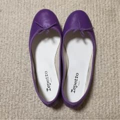 Lepetto レペットバレエシューズ 36.5 バレエシューズ パープルのサムネイル