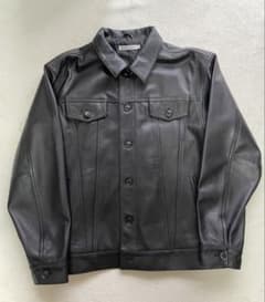 HOUSE OF BLUES レザー トラッカージャケット　ブラック L m29132395527_1.jpg?1781859345