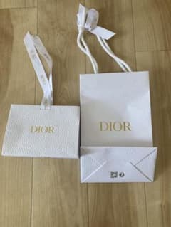 DIOR ショップ袋 2枚セットのサムネイル