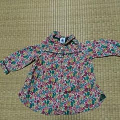 PETIT BATEAU 花柄シャツ ベビーのサムネイル