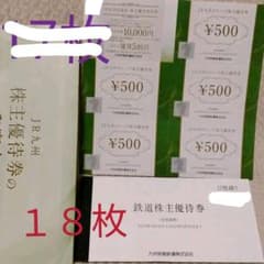JR九州  株主優待券のサムネイル