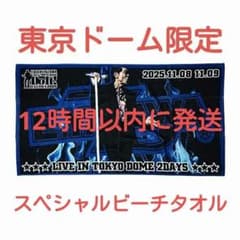 矢沢永吉 Do It! 2025 東京ドーム スペシャルビーチタオル - メルカリ