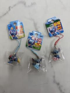 スティッチ ご当地ストラップ 3種セット - メルカリ