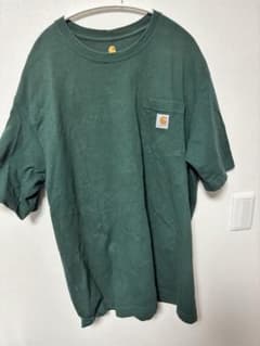 Carhartt ポケットTシャツ グリーン Lのサムネイル